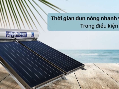 Lợi ích của máy nước nóng năng lượng mặt trời Đại Thành tại Quận Tân Bình