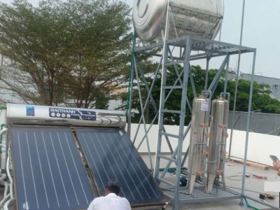 Đặc điểm cấu tạo máy nước nóng năng lượng mặt trời Đại Thành tại quận Tân Phú