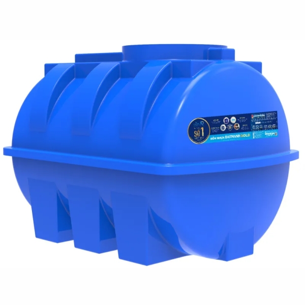 Bồn nhựa GOLD 1000L ngang